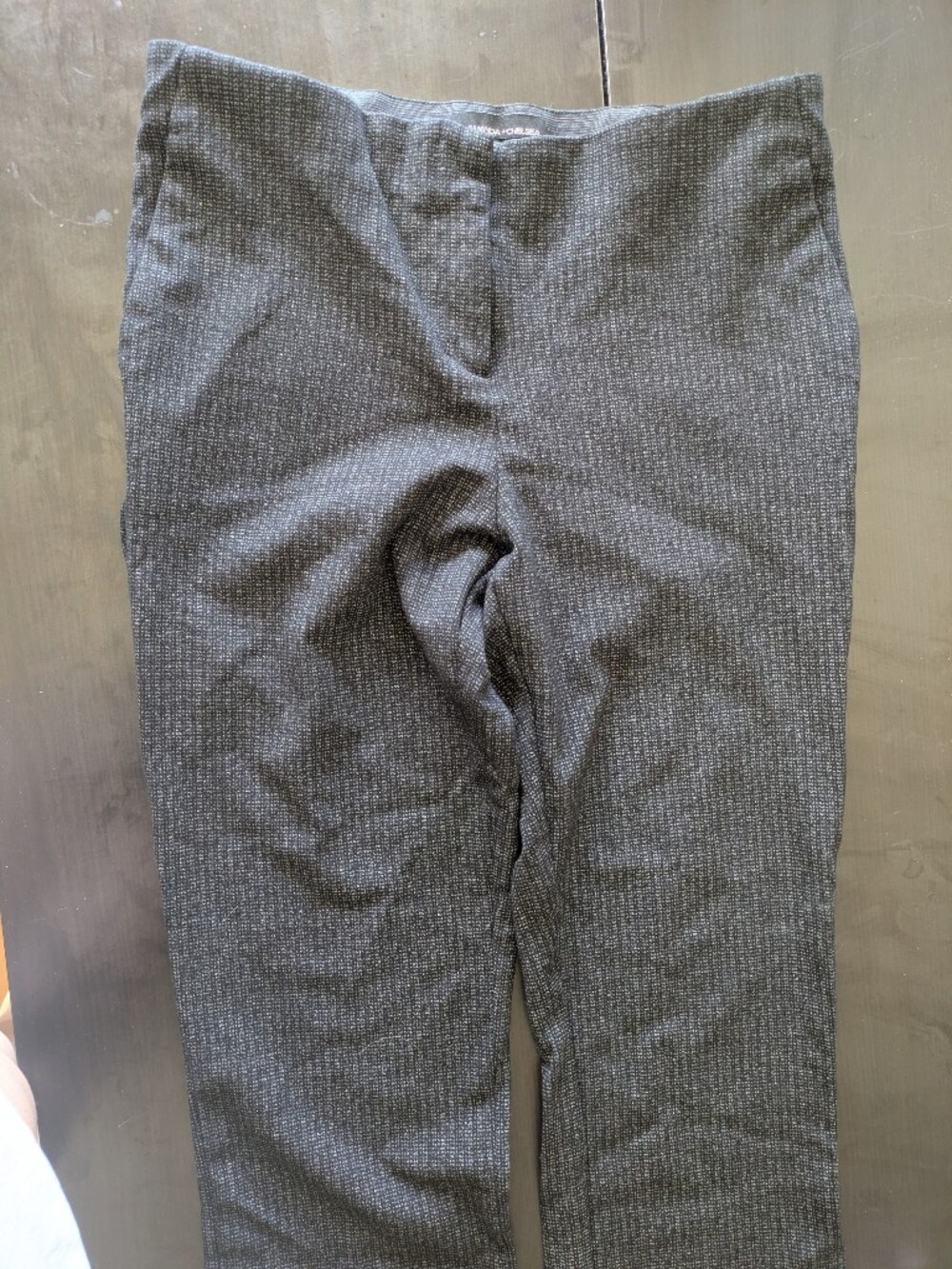 Amanda & Chelsea Grey Straight Leg Pants